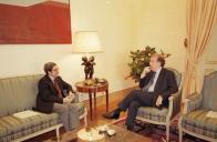 Audiência concedida pelo Presidente da República, Jorge Sampaio, ao Procurador-Geral da República, José Adriano Machado Souto de Moura, a 7 de dezembro de 2000