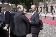 O Presidente da República Marcelo Rebelo, recebe, em audiência no Palácio de Belém, o Príncipe Aga Khan, que se encontra em visita oficial a Portugal por ocasião das celebrações do Jubileu de Diamante, que assinala 60 anos enquanto Líder Espiritual (Imam) dos Muçulmanos Shia Ismaili, a 9 de julho de 2018