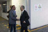 O Presidente da República Marcelo Rebelo de Sousa, na Mealhada, com membros da Associação “Motoristas do Asfalto”, tendo em seguida efetuado uma breve viagem a bordo de um pesado de mercadorias, a 19 de dezembro de 2018