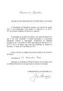 Decreto que estende ao território de Macau a Convenção Aduaneira relativa à Importação Temporária de Material Científico, de 11 de junho de 1968.