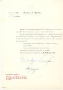 Decreto de convocação de reunião extraordinária da Assembleia Nacional no dia 5 de junho de 1956 para apreciação de 3 propostas de lei relativas, respetivamente, à organização geral da Nação para o tempo de guerra, às Corporações e ao plano de formação social e corporativa.