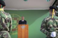 O Presidente da República e Comandante Supremo das Forças Armadas, Marcelo Rebelo de Sousa, preside, junto ao Monumento aos Combatentes do Ultramar - Forte do Bom Sucesso em Lisboa, à cerimónia comemorativa do 102.º Aniversário do Armistício da Grande Guerra, do 99.º Aniversário da Liga de Combatentes e do 46.º Aniversário do Fim da Guerra do Ultramar, a 11 de novembro de 2020