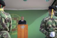 O Presidente da República e Comandante Supremo das Forças Armadas, Marcelo Rebelo de Sousa, preside, junto ao Monumento aos Combatentes do Ultramar - Forte do Bom Sucesso em Lisboa, à cerimónia comemorativa do 102.º Aniversário do Armistício da Grande Guerra, do 99.º Aniversário da Liga de Combatentes e do 46.º Aniversário do Fim da Guerra do Ultramar, a 11 de novembro de 2020