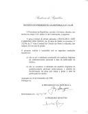 Decreto que reduz, por indulto, em um ano, a pena residual de prisão aplicada a Francisco José Cardoso Lino Sousa, de 30 anos de idade, no processo nº 352/96 da 2ª Vara Criminal do Círculo do Porto.