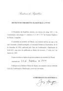 Decreto que estende ao território de Macau a Convenção relativa à Escravatura, de 25 de setembro de 1926, ratificada pela Carta de Confirmação e Ratificação de 26 de agosto de 1927.