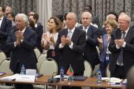 O Presidente da República Marcelo Rebelo de Sousa participa na sessão sessão solene de encerramento da XII Cimeira da CPLP, a 17 de julho de 2011