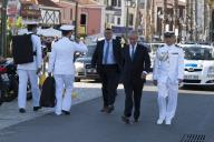 O Presidente da República Marcelo Rebelo de Sousa e Comandante Supremo das Forças Armadas assiste, na baía em Cascais, a um Festival Militar pelos 3 ramos das Forças Armadas, a 5 de outubro de 2018  