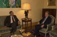 Audiência concedida pelo Presidente da República, Jorge Sampaio, ao Embaixador da República da Finlândia, Senhor Esko Kiuru, a 28 de junho de 2005