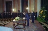 Tomada de posse dos Secretários de Estado do XV Governo Constitucional, no Palácio Nacional da Ajuda, a 8 de abril de 2002