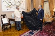O Presidente da República Marcelo Rebelo de Sousa recebe, em audiência, o ex-Presidente da República Democrática de Timor-Leste, José Ramos-Horta, a 7  julho 2016