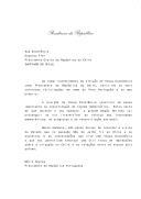 Mensagem de felicitações do Presidente da República, Mário Soares, dirigida a Eduardo Frei, Presidente Eleito da República do Chile. 