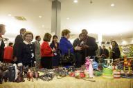 A Dra. Maria Cavaco Silva participa, no Centro de Congressos de Lisboa, na inauguração do Bazar Diplomático 2014, a 21 de novembro de 2014