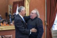 O Presidente da República, Marcelo Rebelo de Sousa, participa juntamente com o escritor José Fanha, no Programa “Escritores no Palácio de Belém”, onde mantiveram uma conversa sobre a importância da leitura com alunos do 1.º ciclo, a 14 de março de 2017