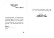 Carta do Presidente da República de Moçambique, Joaquim Chissano, dirigida ao Presidente da República Portuguesa, Jorge Sampaio, agradecendo carta com data de 8 de maio de 1997 e aceitando o convite que lhe foi endereçado para visitar Portugal, em data a acordar "pelos habituais canais diplomáticos".