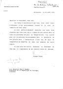 Carta do Ministro dos Negócios Estrangeiros de Israel, Shimon Peres, endereçada ao Presidente da República de Portugal, Mário Soares, agradecendo mensagem de felicitações por ocasião do seu aniversário e as palavras de apreço que lhe foram dirigidas relativas ao seu papel no quadro do processo de paz no Médio-Oriente, entendidas como um "precioso encorajamento" para prosseguir os esforços de instauração da paz na região.