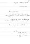 Carta de cidadão belga, residente em Moorsel, felicitando  Jorge Sampaio pela sua reeleição como Presidente da República e desejando muito sucesso no seu mandato.