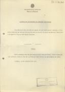 Declaração do Conselho Superior da Defesa Nacional, relativa à promoção a General (Exército) do Brigadeiro Tomás José Basto Machado