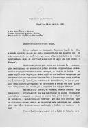 Carta do Presidente da República do Brasil, Juscelino Kubitschek, endereçada ao Presidente da República Portuguesa, Contra-Almirante Américo Thomaz, sugerindo, "neste ano dedicado às comemorações henriquinas",  a fundação conjunta, pelos dois países, de um Instituto de Astronáutica, "instituição de sólida envergadura científica, consagrada a colocar os (...) dois povos dentro do rigor da tecnologia e da astronáutica modernas".