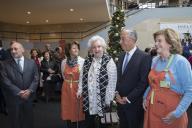 O Presidente da República, Marcelo Rebelo de Sousa, visita a Feira de Solidariedade Rastrillo 2017, no Centro de Congressos de Lisboa, a 23 de novembro de 2017