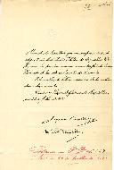 Decreto de nomeação de José de Castro para os cargos de Presidente do Ministério e de Ministro da Marinha.