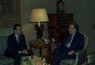 Audiência concedida ao Embaixador de Portugal em Winhoek, António Antas de Campos, a 7 de janeiro de 1997