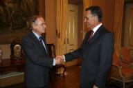 Audiência concedida pelo Presidente da República, Aníbal Cavaco Silva, ao Ministro das Relações Externas do Chile, Alejandro Foxley, a 2 de março de 2007
