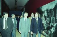 Deslocação do Presidente da República, Jorge Sampaio, à exposição "Alfreid Keil 1850-1907", no Palácio da Ajuda, a 14 de março de 2002