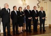 Tomada de posse dos Conselheiros de Estado, Jorge Sampaio, João Lobo Antunes, Marcelo Rebelo de Sousa, Manuela Ferreira Leite, Manuel Dias Loureiro e Miguel Anacoreta Correia, a 6 de abril de 2006