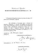 Decreto que ratifica a Convenção que Evita a Dupla Tributação e Previne a Evasão Fiscal em Matéria de Impostos sobre o Rendimento, assinada em Lisboa entre o Governo da República Portuguesa e o da República da Índia, em 11 de setembro de 1998, e respetivo Protocolo.