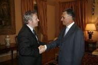 Audiência concedida pelo Presidente da República, Aníbal Cavaco Silva, ao Presidente da CISCO Europe, Chris Dedicoat, a 23 de maio de 2007
