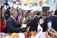 O Presidente Marcelo Rebelo de Sousa inaugura, na FIL em Lisboa, a 33ª Edição da BTL - Bolsa de Turismo de Lisboa, a 1 de março de 2023