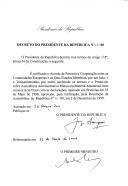 Decreto que ratifica o Acordo de Parceria e Cooperação entre as Comunidades Europeias e os seus Estados Membro, por um lado, e o Turquemenistão, por outro, sobre Assistência Administrativa Mútua em Matéria Aduaneira, assinado em Bruxelas em 25 de maio de 1998.