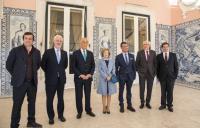 O Presidente da República Marcelo Rebelo de Sousa, almoça, em Belém, com os candidatos às últimas eleições Presidenciais: Henrique Neto, Jorge Sequeira, Maria de Belém, Paulo de Morais, Sampaio da Nóvoa e Vitorino Silva, a 24 de janeiro de 2017