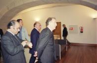 Visita do Presidente da República, Jorge Sampaio, às instalações do "Welcome Center de Lisboa", a 28 de março de 2001
