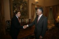 Audiência concedida pelo Presidente da República, Aníbal Cavaco Silva, a uma delegação do CDS-PP, a 3 de junho de 2008