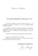 Decreto que estende ao território de Macau a Convenção para a Prevenção e Repressão do Crime de Genocídio, ratificada pelo Decreto n.º 33/98, de 14 de julho de 1998.