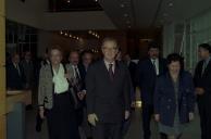 Deslocação do Presidente da República, Jorge Sampaio, à Sessão Solene comemorativa do Centenário do Nascimento de Ribeiro dos Reis e Cândido de Oliveira, no Centro Cultural de Belém, a 21 de outubro de 1996