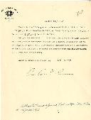 Decreto de exoneração de Henrique Linhares de Lima, Ministro da Agricultura, do cargo de Ministro interino das Colónias.
