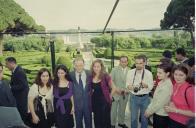 Encontro do Presidente da República, Jorge Sampaio, com os Participantes no 3.º Encontro de Jovens Luso-descendentes, a 21 de maio de 2001