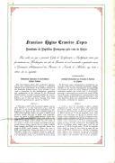 Carta de Confirmação e Ratificação do texto da Convenção Internacional das Pescarias do Noroeste do Atlântico, assinada em Washington, em 8 de fevereiro de 1949 (exemplar não assinado), por "Francisco Higino Craveiro Lopes, Presidente da República Portuguesa pelo voto da Nação".