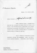 Carta do Presidente da República, Ramalho Eanes, endereçada ao Chanceler da República da Áustria, Alfred Sinowatz, acusando receção de carta que lhe foi dirigida dando conta da preocupação face às expetativas geradas pela "reunião da CSCE de Madrid e do desenvolvimento da Europa no seu todo",  dando, por sua vez, a conhecer a posição de Portugal de sintonia com a dos "restantes países ocidentais" e saudando os esforços desenvolvidos pela Áustria em termos de "uma contribuição valiosa para alcançar o objetivo da Segurança e da Cooperação no Continente" europeu.