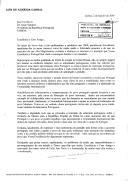 Carta de Luís Cabral [antigo chefe de Estado da Guiné-Bissau], endereçada ao Presidente da República Portuguesa, Dr. Jorge Sampaio, saudando-o por ocasião do Ano Novo, e manifestando, nomeadamente, o seu "sentimento de gratidão pela formas como o governo português tem vindo a apoiar o povo" do seu país "sobretudo num momento tão dramático como o do conflito político-militar em que se viu envolvido".