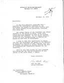 Carta do Presidente interino da República da Coreia, Choi Kyu Hah, endereçada ao Presidente da República portuguesa, António Ramalho Eanes, agradecendo mensagem de condolências por ocasião "do trágico falecimento" do Presidente Park Chung Hee.
