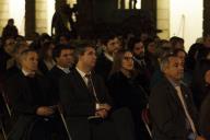 O Presidente da República Marcelo Rebelo de Sousa recebe, na sala do Picadeiro Real do Antigo Museu Nacional dos Coches, responsáveis das instituições anfitriãs dos refugiados em Portugal, a quem oferece um concerto pelo Maestro António Victorino d’Almeida, a 29 dezembro 2016