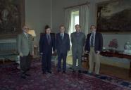 Audiência concedida pelo Presidente da República, Jorge Sampaio, a uma delegação do Secretariado Nacional dos Trabalhadores Sociais Democratas, a 19 de março de 1997