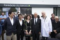 O Presidente da República, Marcelo Rebelo de Sousa, inaugura as novas instalações da Farmácia da Lajeosa, Lajeosa do Dão, Tondela, a 19 de junho de 2019