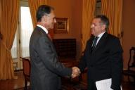 Audiência concedida pelo Presidente da República, Aníbal Cavaco Silva, a uma delegação da Associação Portuguesa da Indústria do Espaço, a 14 de dezembro de 2006