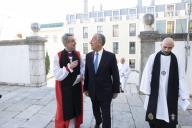 O Presidente da República Marcelo Rebelo de Sousa visita, em Lisboa, a Catedral Lusitana de S. Paulo, da Igreja Lusitana Católica Apostólica Evangélica, igreja da Comunhão Anglicana em Portugal, onde assiste a uma Liturgia adaptada presidida pelo Bispo D. Jorge Pina Cabral, a 19 dezembro 2016