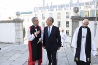 O Presidente da República Marcelo Rebelo de Sousa visita, em Lisboa, a Catedral Lusitana de S. Paulo, da Igreja Lusitana Católica Apostólica Evangélica, igreja da Comunhão Anglicana em Portugal, onde assiste a uma Liturgia adaptada presidida pelo Bispo D. Jorge Pina Cabral, a 19 dezembro 2016