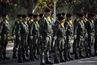 O Presidente da República e Comandante Supremo das Forças Armadas Marcelo Rebelo de Sousa, visita, nas Caldas da Rainha, a Escola de Sargentos do Exército, a 26 de novembro de 2018